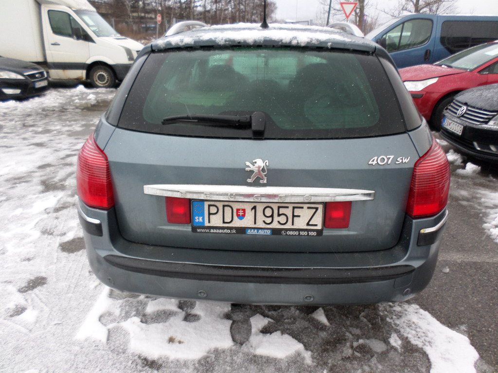Peugeot 407 SW 2.0 HDi Confort Pack FAP - náhľad