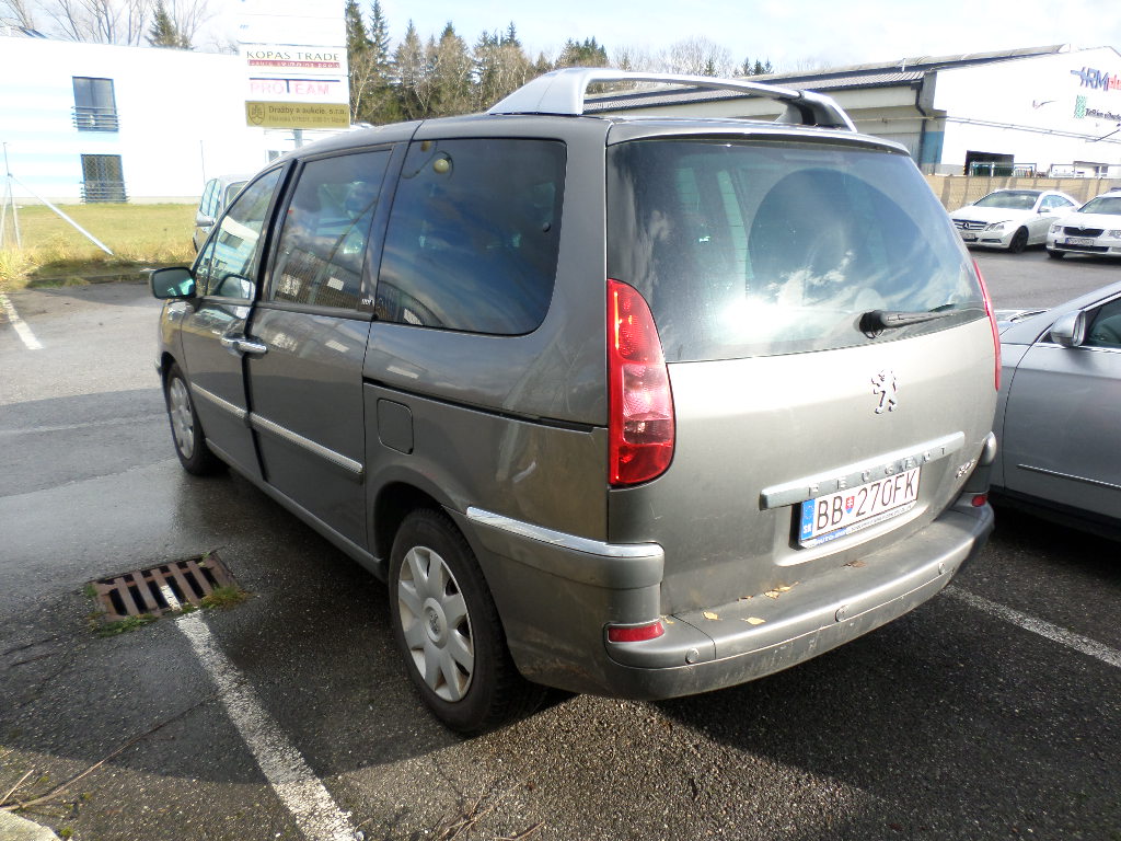 Peugeot 807 2.0 HDI Comfort Pack - náhľad